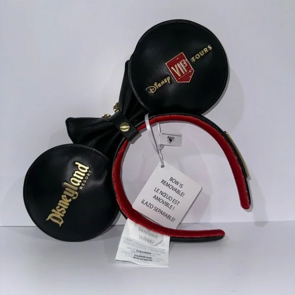 Disneyland Loungefly VIP Tours Mickey Ear Headband